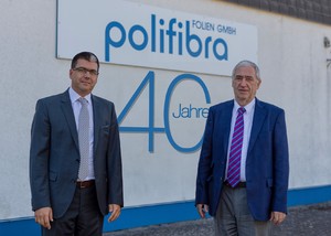 Andreas Spahn und Klaus Jorkowski feiern in diesem Jahr das 40-jhrige Firmenjubilum von Polifibra Deutschland